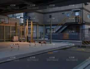 地下街头场景Blender工程源文件