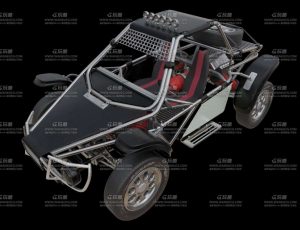 高档越野游玩车Blend模型