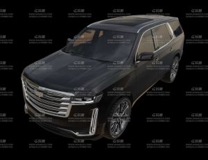 凯迪拉克escalade Blend模型