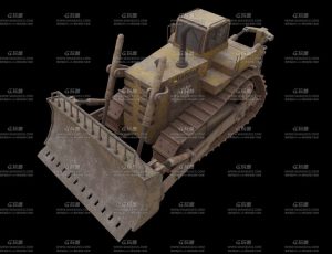 推土机Blend模型