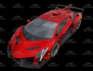 兰博基尼veneno Blend模型