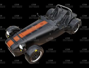 赛车卡丁车Blend模型