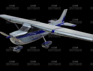 小飞机Blend模型