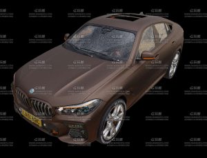 宝马X6 Blend模型