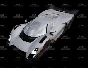 蝙蝠跑车Blend模型