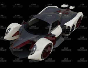 概念跑车Blend模型