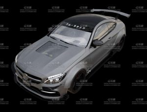 奔驰AMGC63 Blend模型