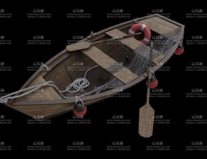 救生船 Blend模型