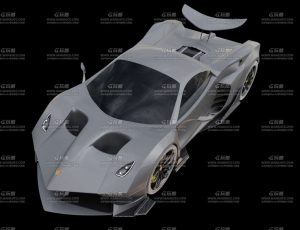 豪华跑车 Blend模型