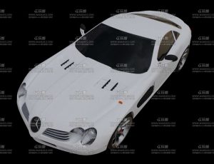 奔驰slr Blend模型