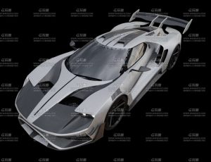 迈凯伦X3 Blend模型