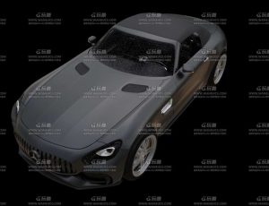 梅赛德斯奔驰amg gt Blend模型