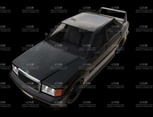 梅赛德斯奔驰190e Blend模型