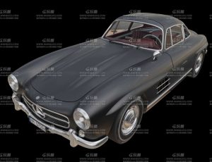 奔驰SL300 Blend模型