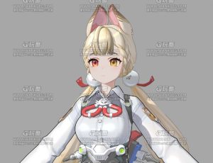 绝区零爱丽丝 Blend模型