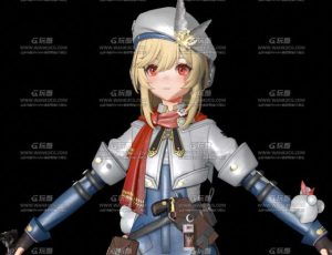 少女前线Nagant Blend模型