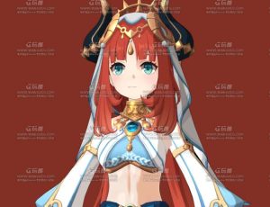 原神妮露 Blend模型