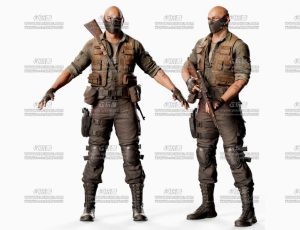 赏金猎人Blend模型