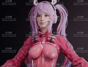 胜利女神爱丽丝Blend模型