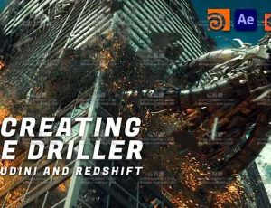 DoubleJump Houdini变形金刚大楼破坏破碎VFX特效大师课程