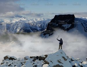 登顶雪山场景Blender工程源文件