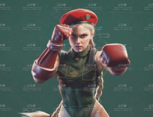 街头霸王6嘉米Blend模型