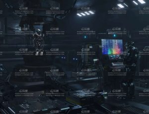 机械孵化室Blender工程源文件