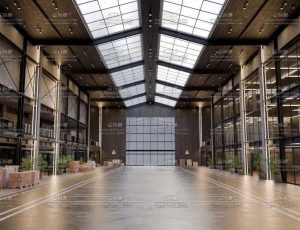 高级仓库房Blender工程源文件