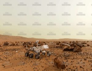 火星探测场景Blender工程源文件