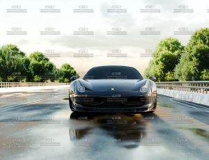 清晨道路与车Blender工程源文件