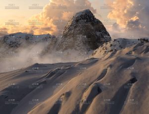 荒凉冰原Blender工程源文件