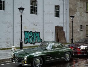 街道与车Blender工程源文件