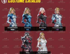 漫威隐形女侠Blend模型