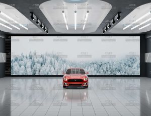 汽车展览馆Blender工程源文件