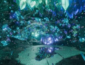 水晶洞场景Blender工程源文件