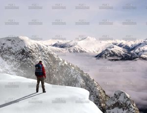 登顶雪峰场景Blender工程源文件