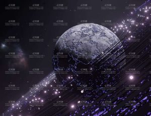 黑暗星球场景Blender工程源文件