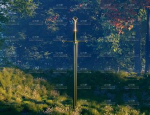 草原之剑Blender工程源文件