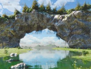 野外自然场景Blender工程源文件