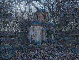 枯叶树林Blender工程源文件