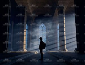 教堂走廊Blender工程源文件