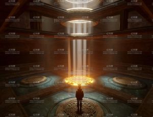 魔幻仪式场景Blender工程源文件