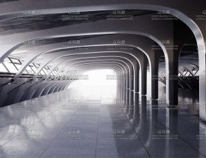 时尚动车站Blender工程源文件