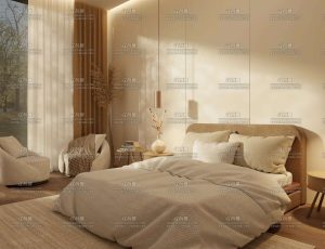 温馨卧室环境Blender工程源文件