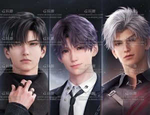 恋与深空男主高精度Blender模型