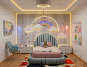 婴儿卧室环境Blender工程源文件