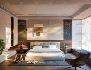 早上卧室环境场景Blender工程源文件