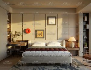 温馨的卧室环境Blender工程源文件