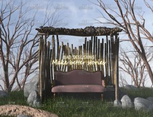 户外自然休闲环境Blender工程源文件