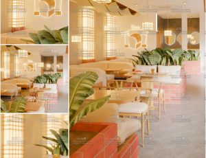 通透的休闲环境Blender工程源文件